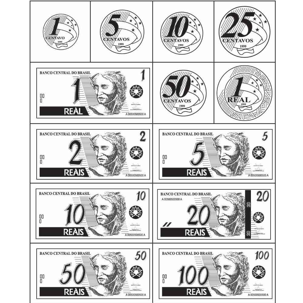 Geld Ausmalbilder 889