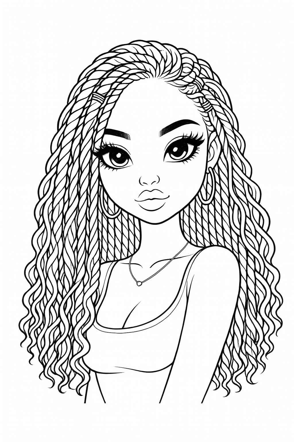 Gesicht Ausmalbilder 401