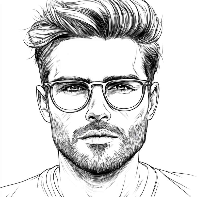 Gesicht Ausmalbilder 705