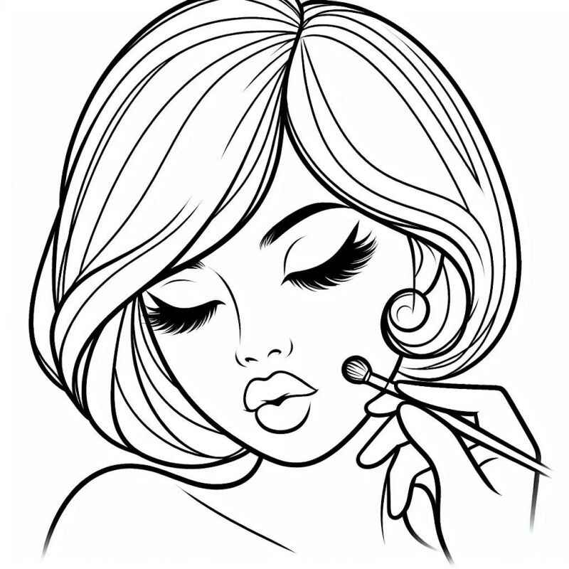 Gesicht Ausmalbilder 862