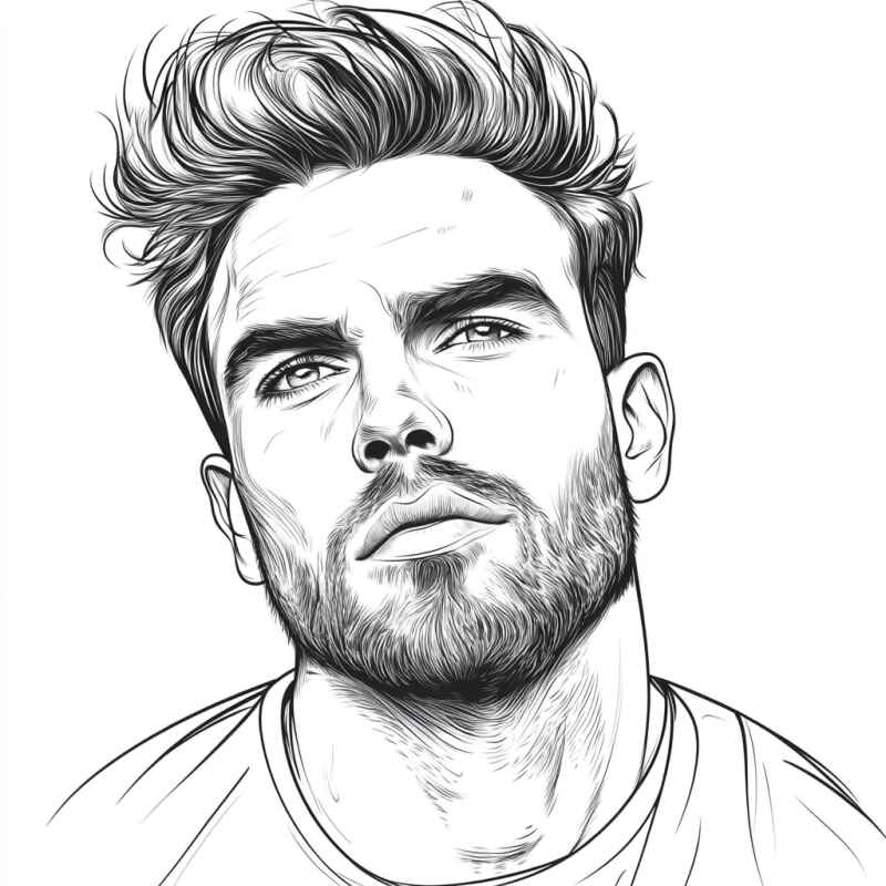 Gesicht Ausmalbilder 866