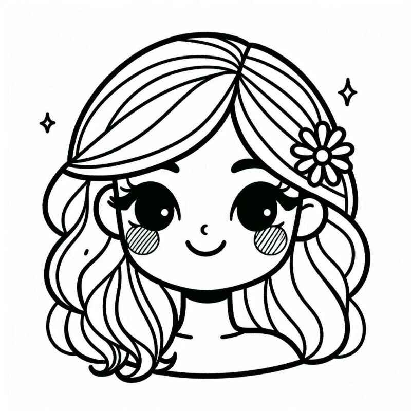 Gesicht Ausmalbilder 910