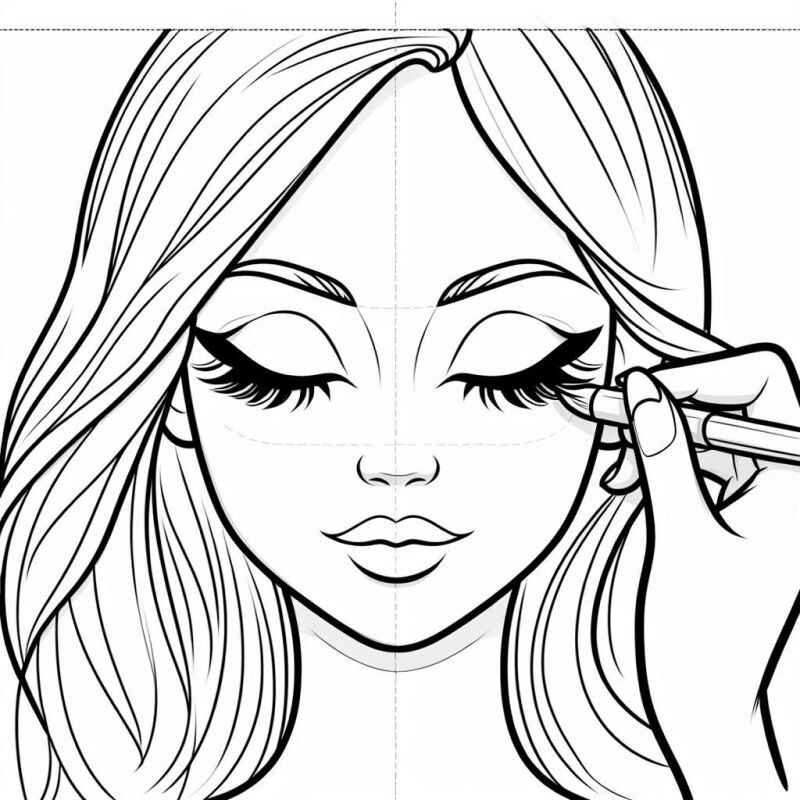 Gesicht Ausmalbilder 990