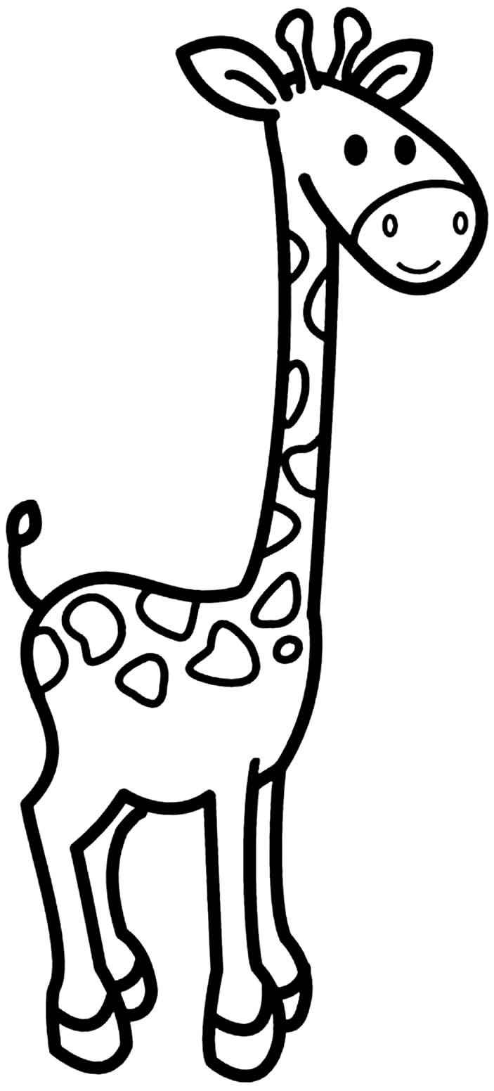 Giraffen Ausmalbilder 127