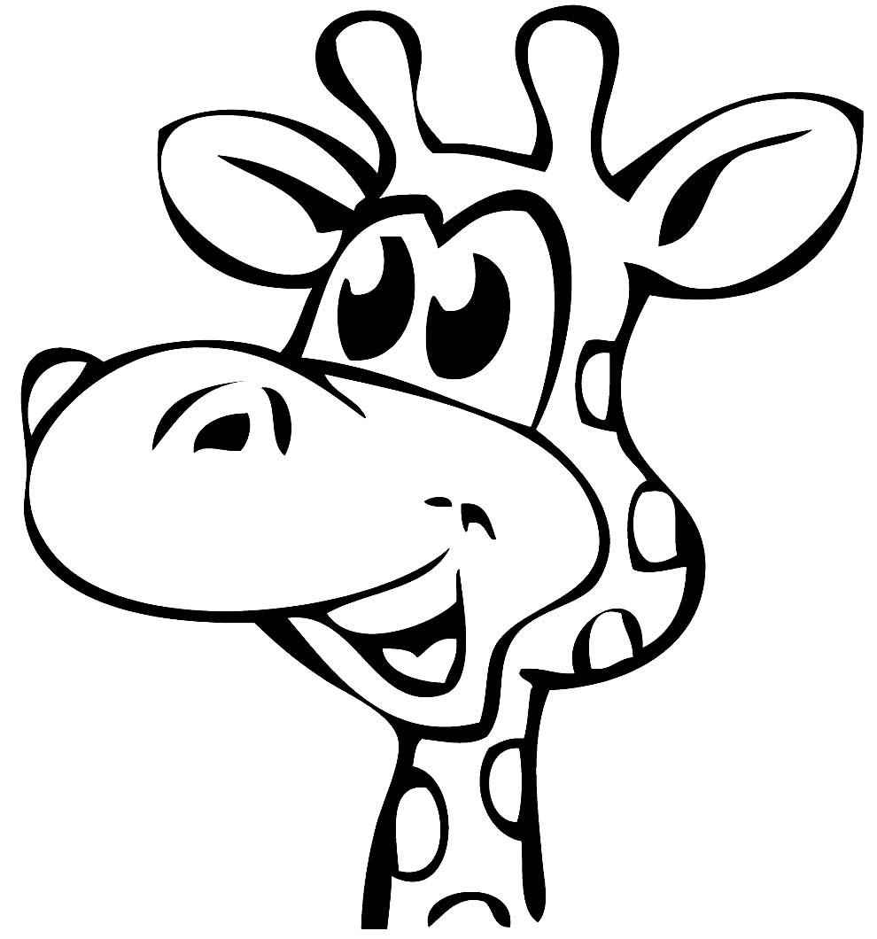 Giraffen Ausmalbilder 890