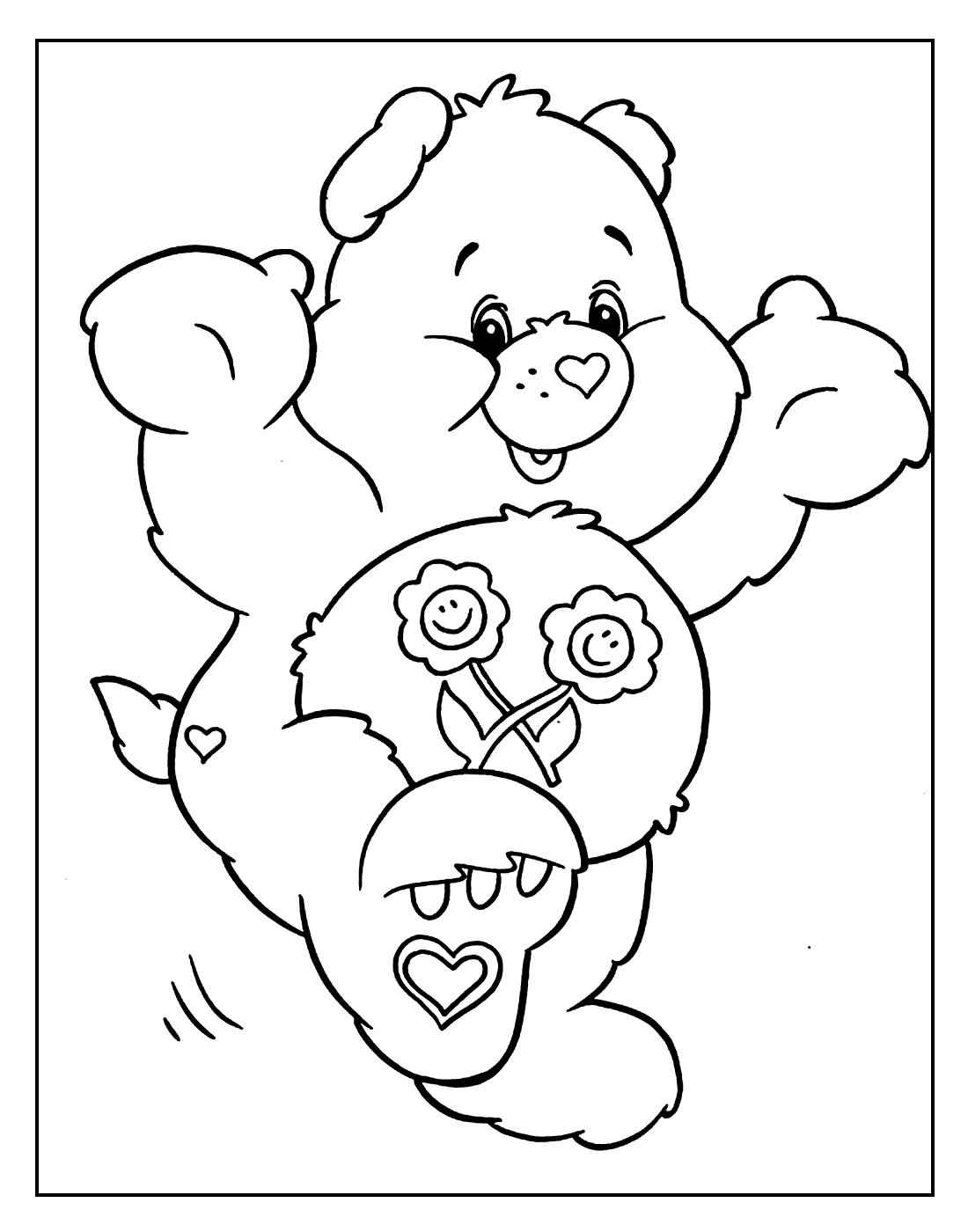 Glücksbärchis Ausmalbilder 119