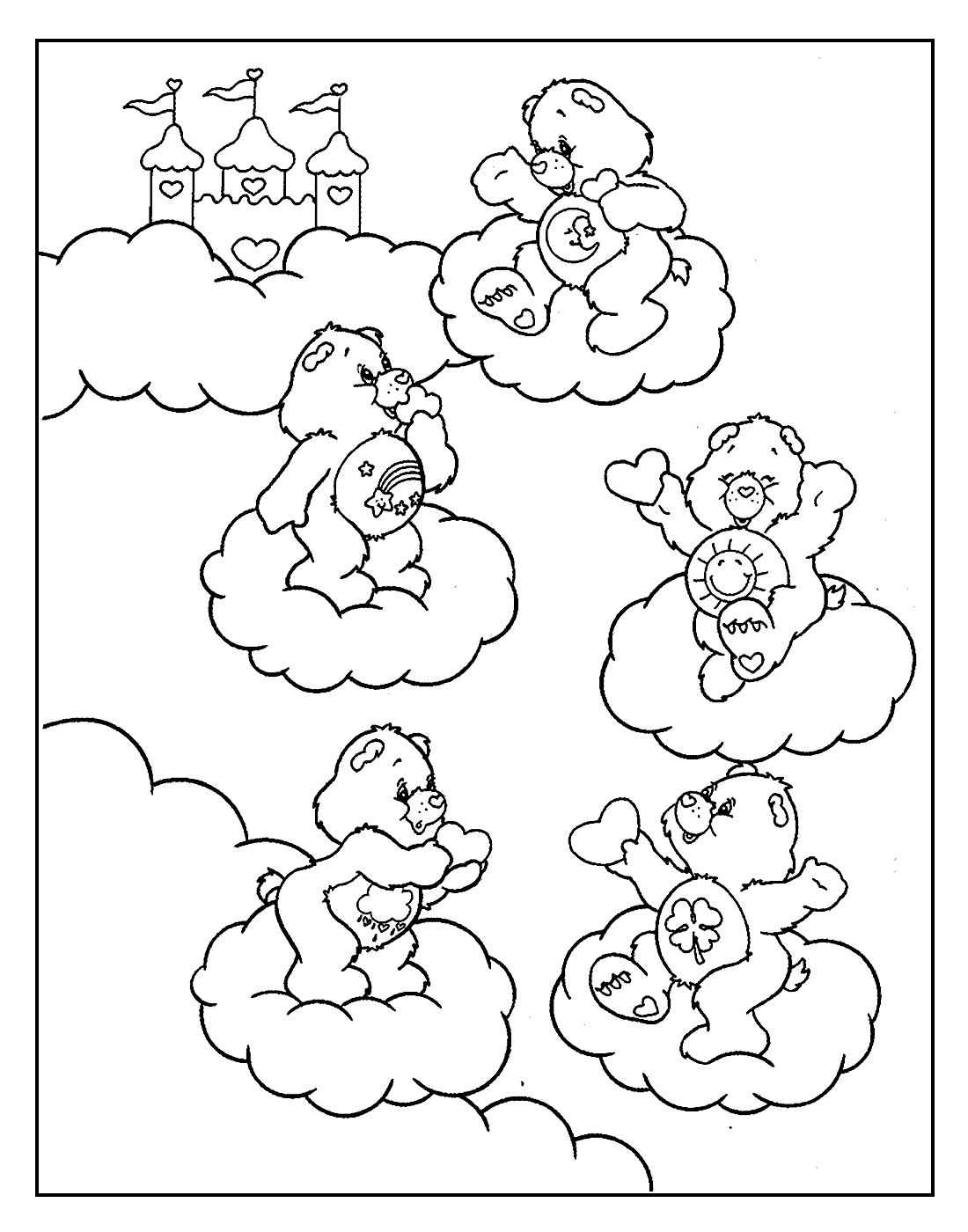 Glücksbärchis Ausmalbilder 132