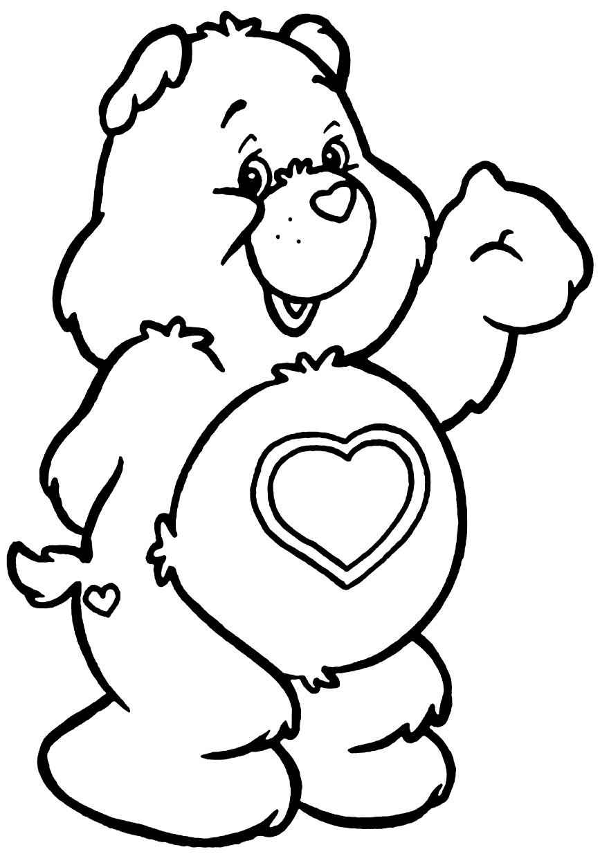 Glücksbärchis Ausmalbilder 229