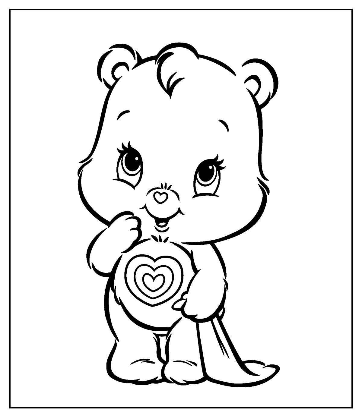 Glücksbärchis Ausmalbilder 239