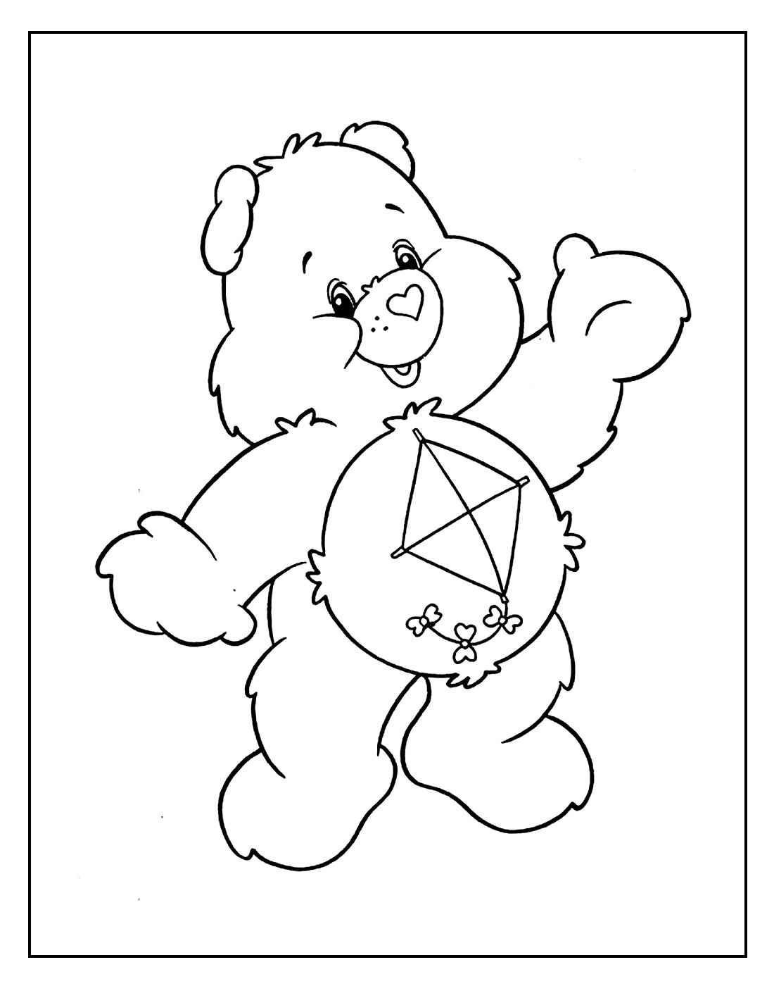 Glücksbärchis Ausmalbilder 260