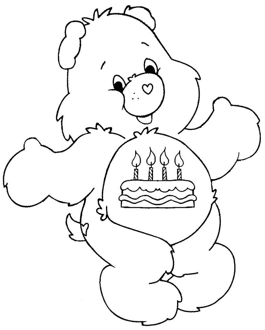 Glücksbärchis Ausmalbilder 280