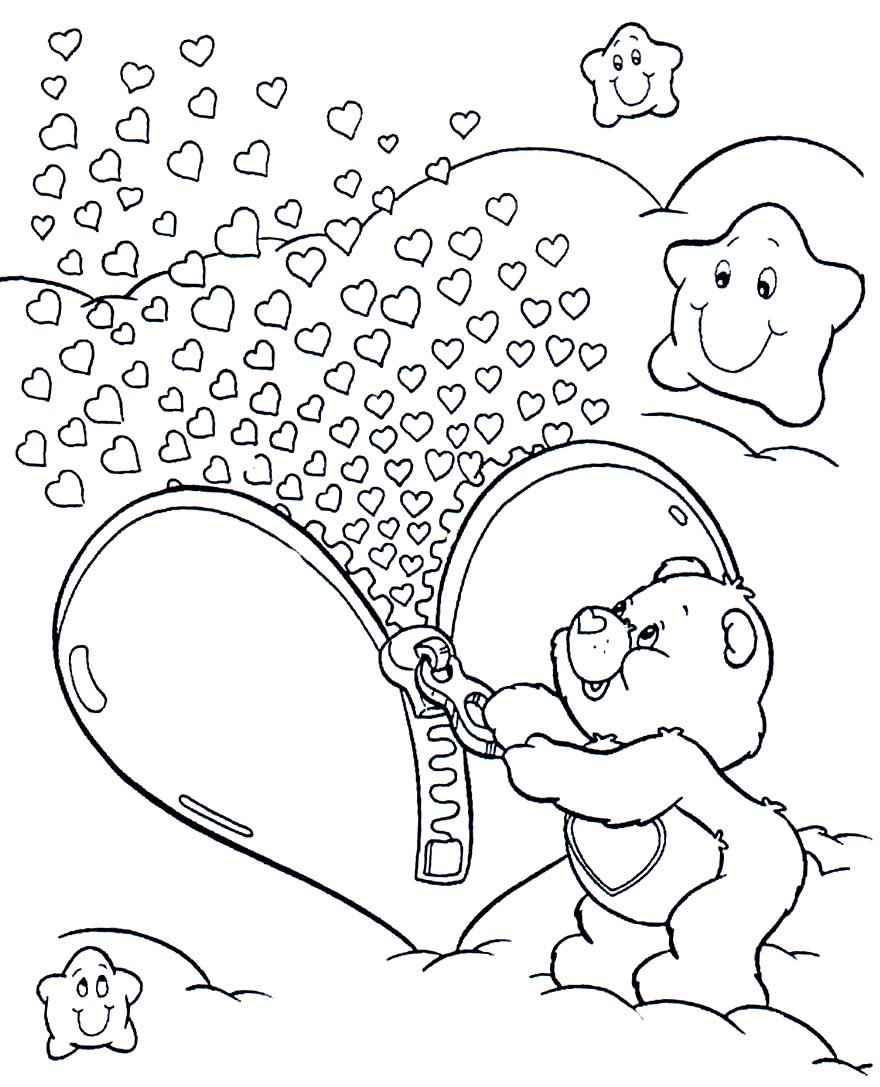 Glücksbärchis Ausmalbilder 414