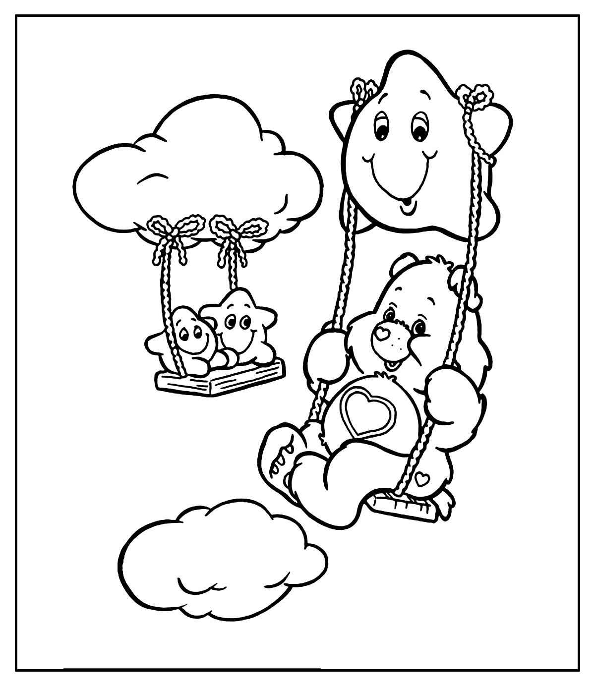 Glücksbärchis Ausmalbilder 445