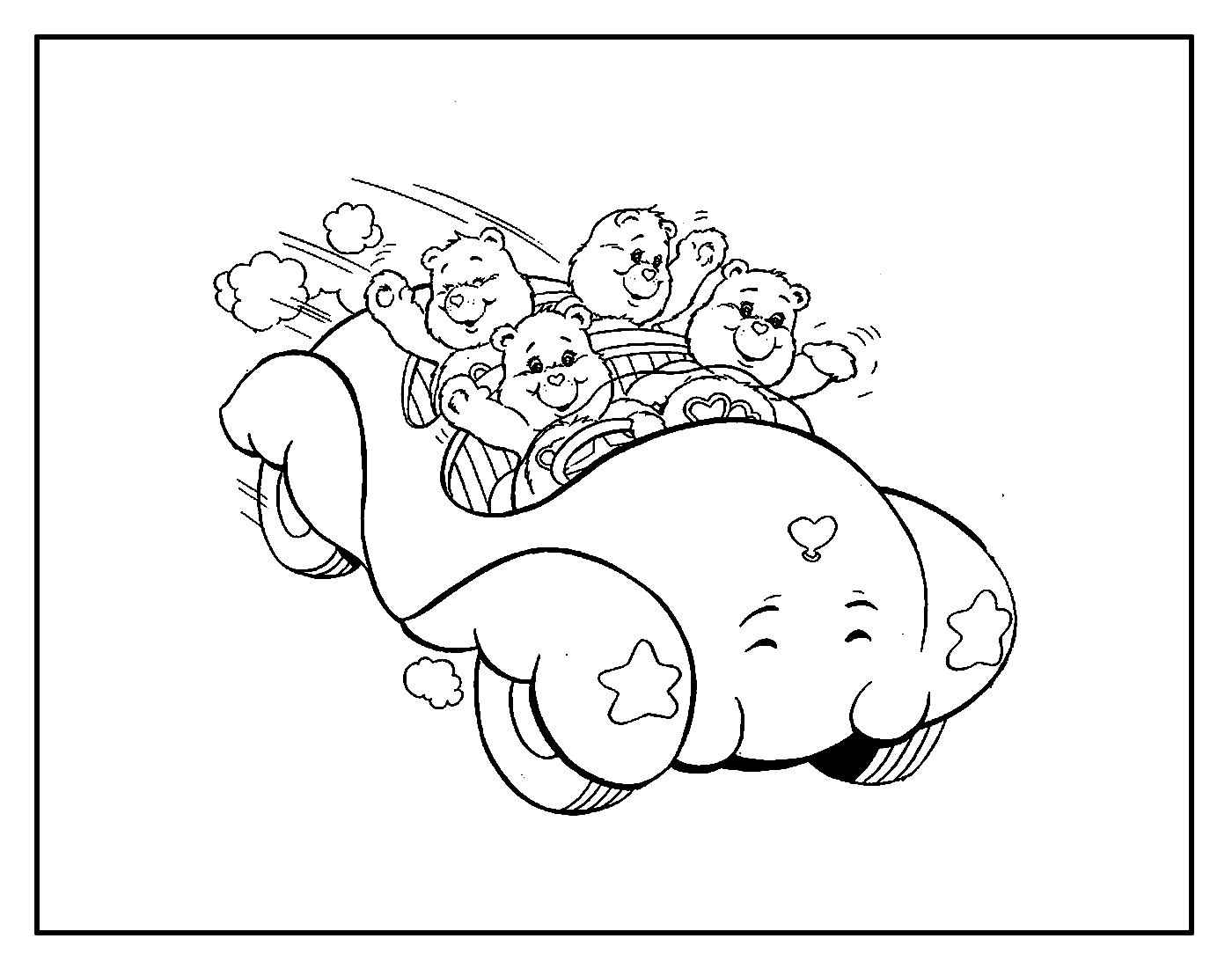 Glücksbärchis Ausmalbilder 446