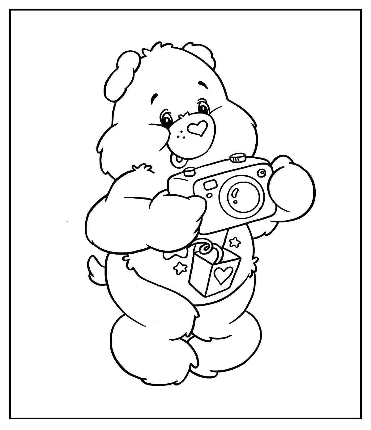 Glücksbärchis Ausmalbilder 452