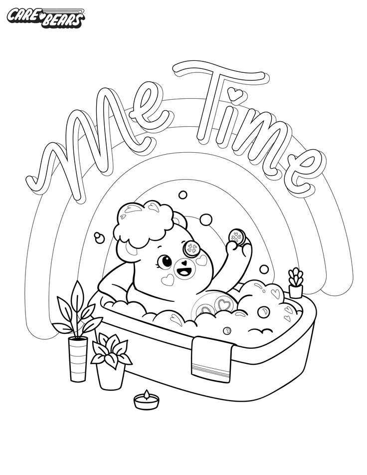 Glücksbärchis Ausmalbilder 487