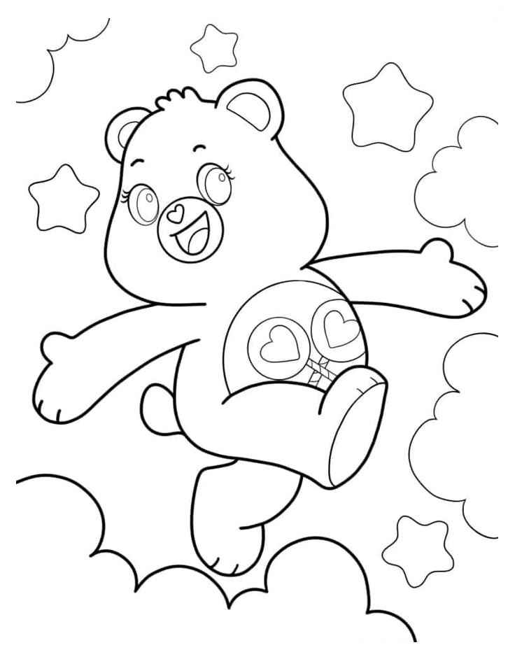 Glücksbärchis Ausmalbilder 545