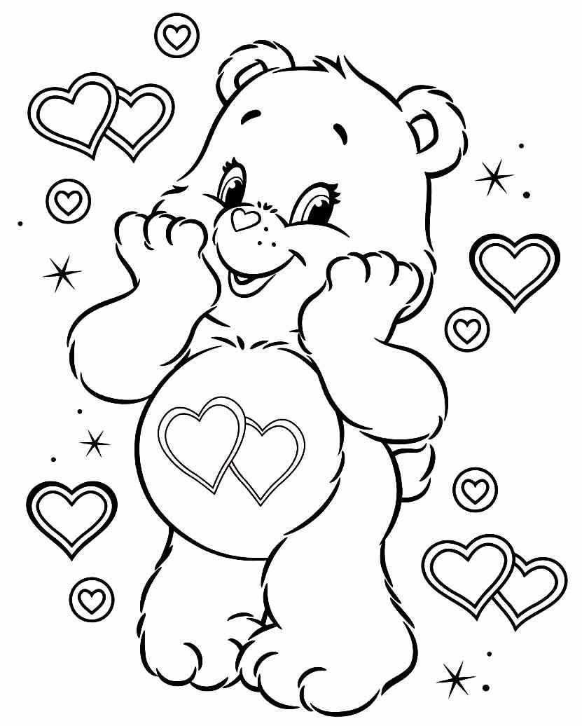 Glücksbärchis Ausmalbilder 551