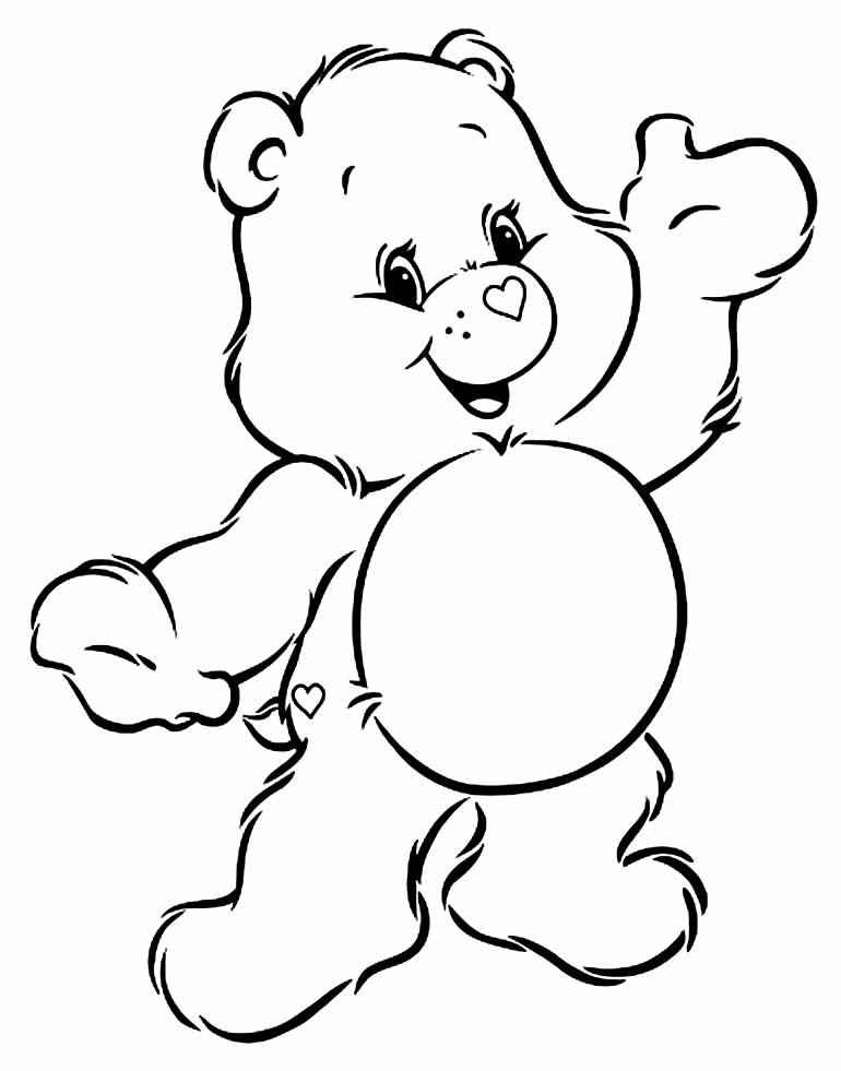 Glücksbärchis Ausmalbilder 614