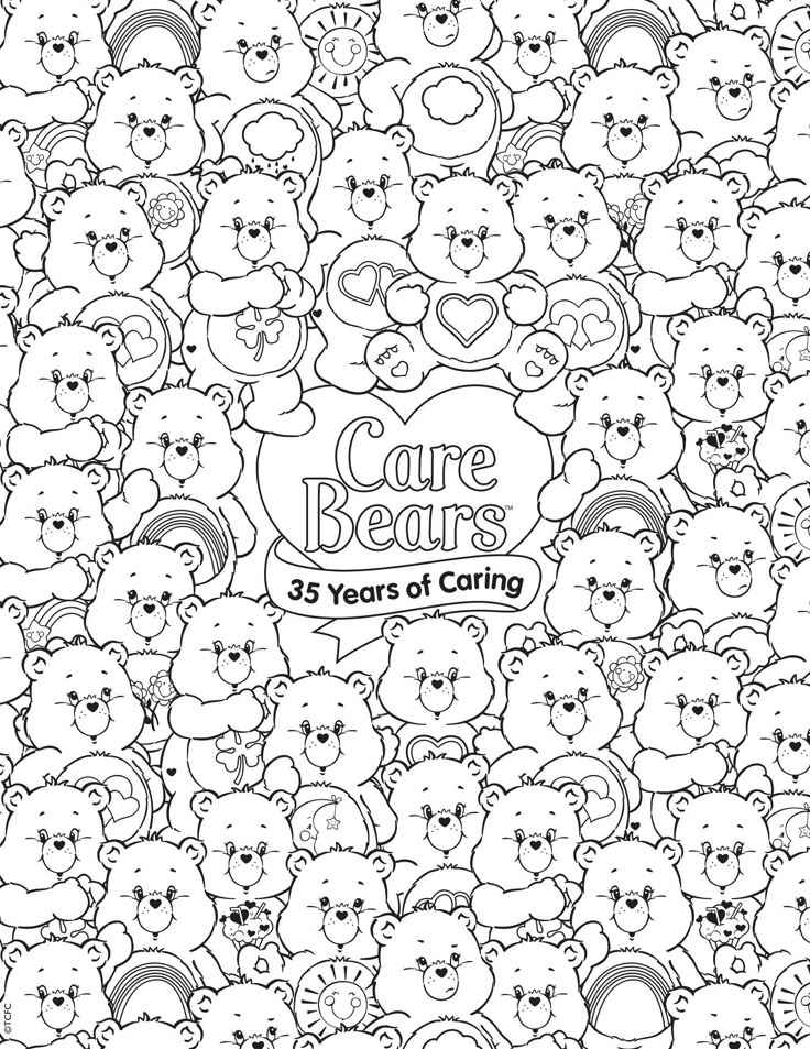 Glücksbärchis Ausmalbilder 619