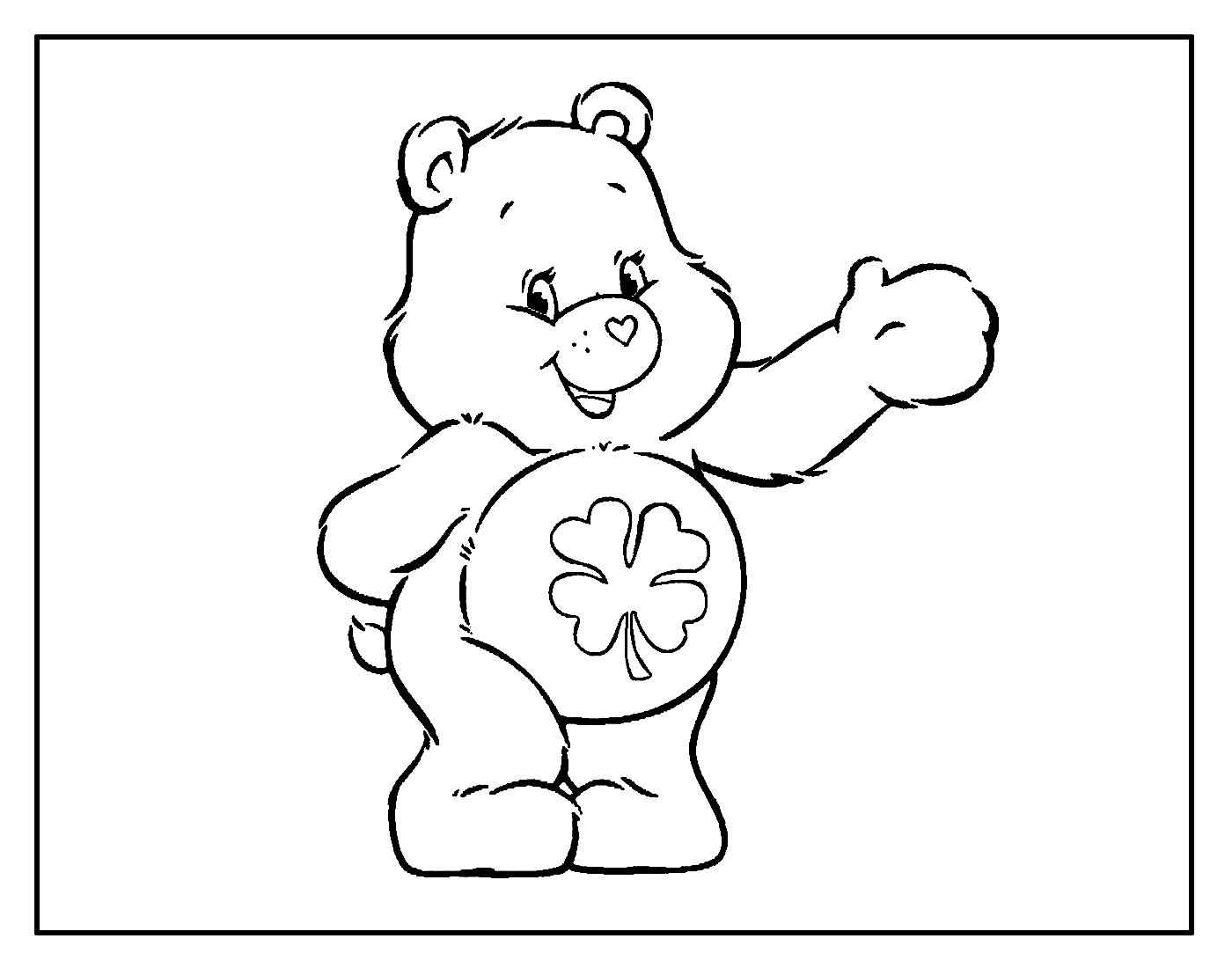 Glücksbärchis Ausmalbilder 642