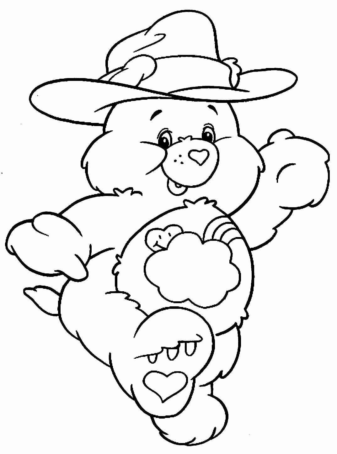 Glücksbärchis Ausmalbilder 734