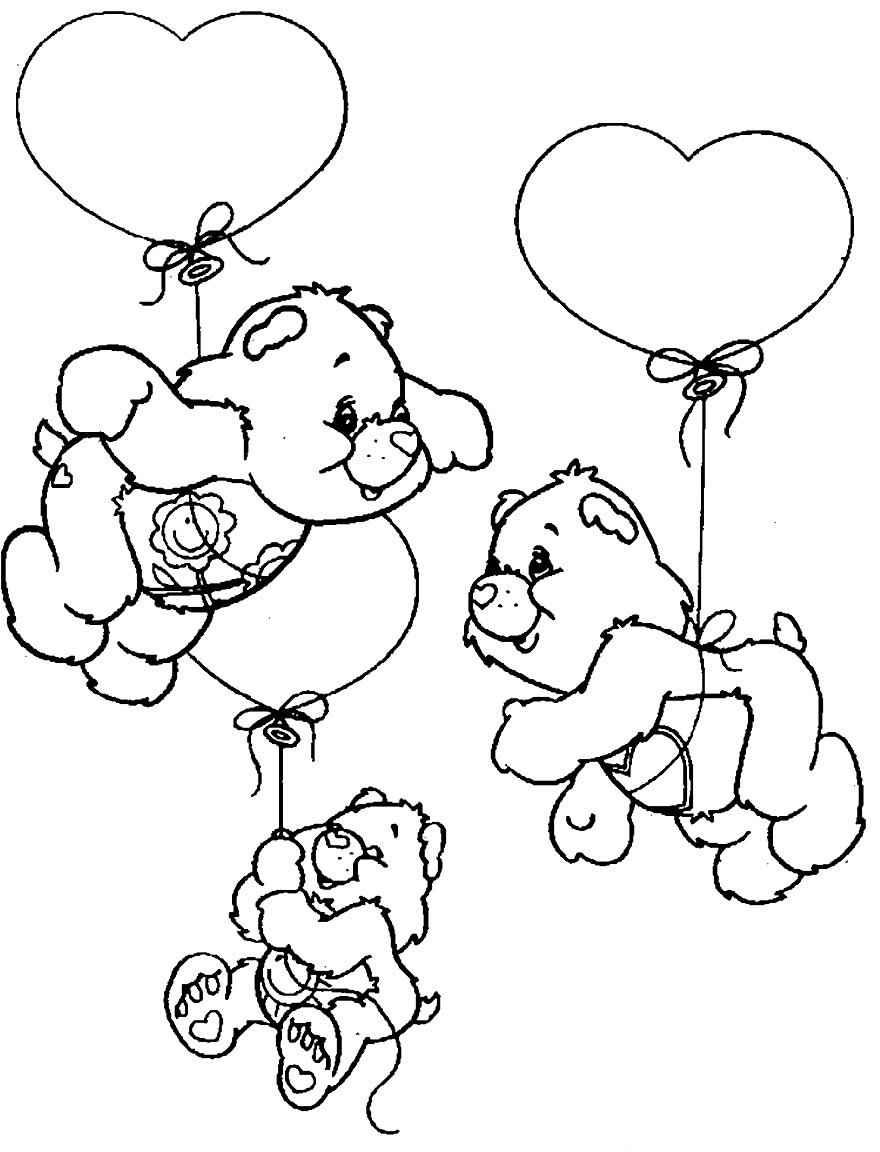 Glücksbärchis Ausmalbilder 799