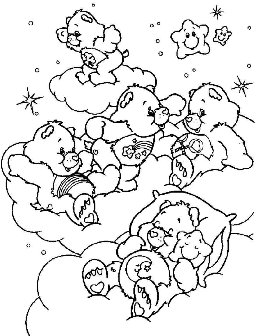 Glücksbärchis Ausmalbilder 828