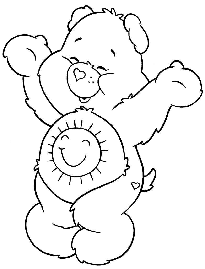 Glücksbärchis Ausmalbilder 829