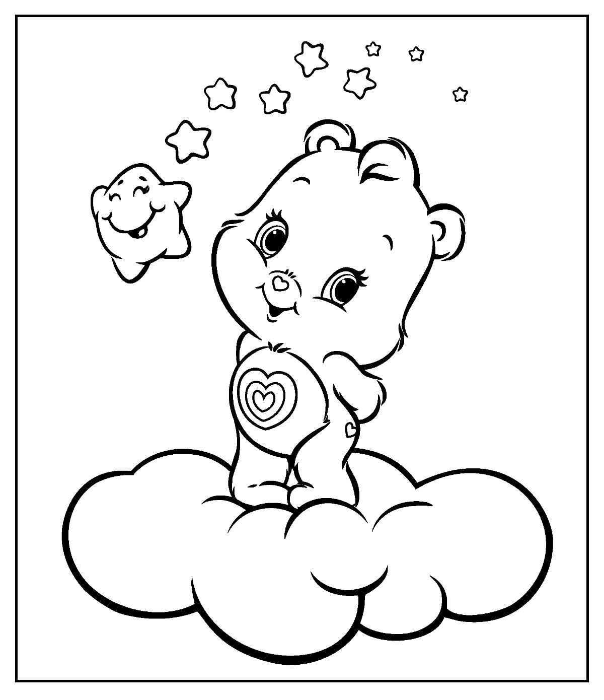 Glücksbärchis Ausmalbilder 862