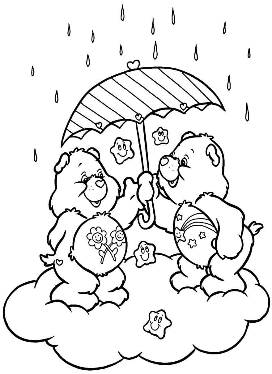 Glücksbärchis Ausmalbilder 882