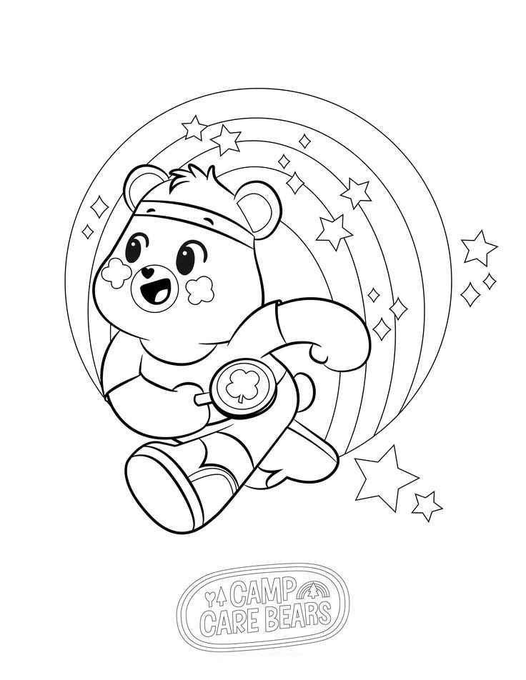 Glücksbärchis Ausmalbilder 943