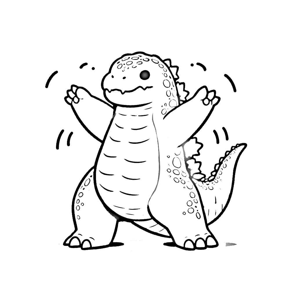 Godzilla Ausmalbilder 475