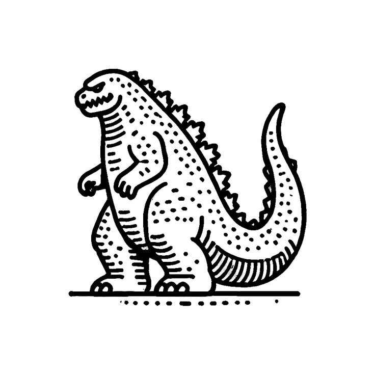 Godzilla Ausmalbilder 508