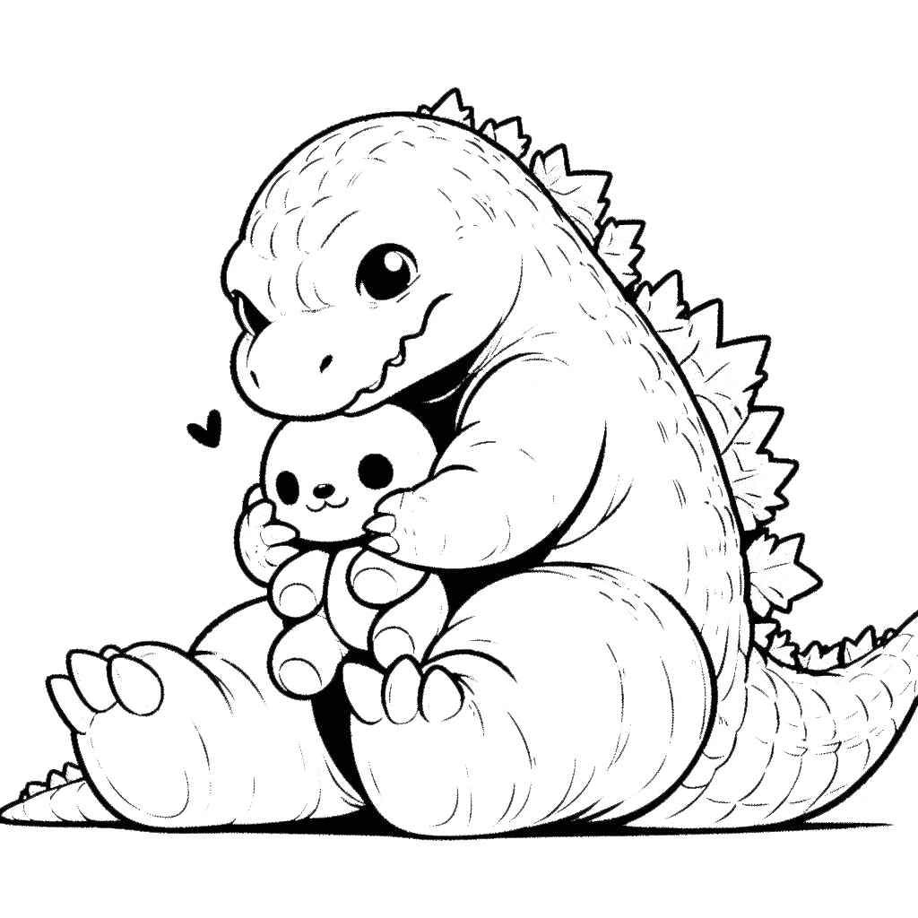 Godzilla Ausmalbilder 560