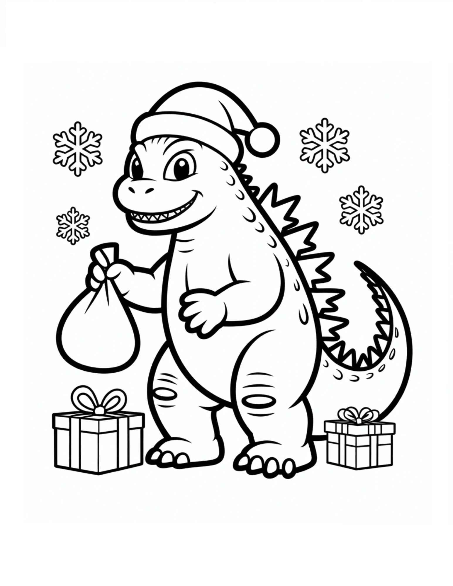 Godzilla Ausmalbilder 569