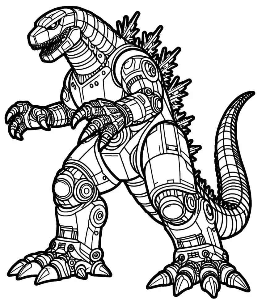 Godzilla Ausmalbilder 871