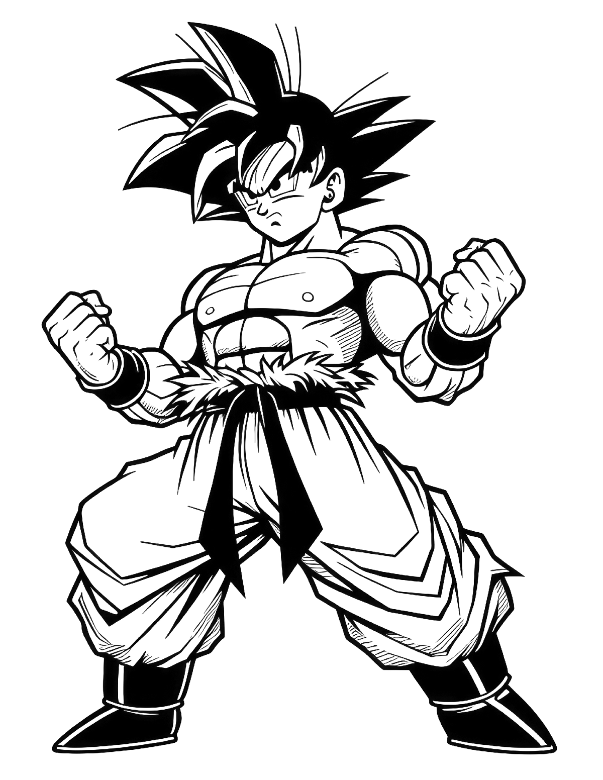 Goku Ausmalbilder 150