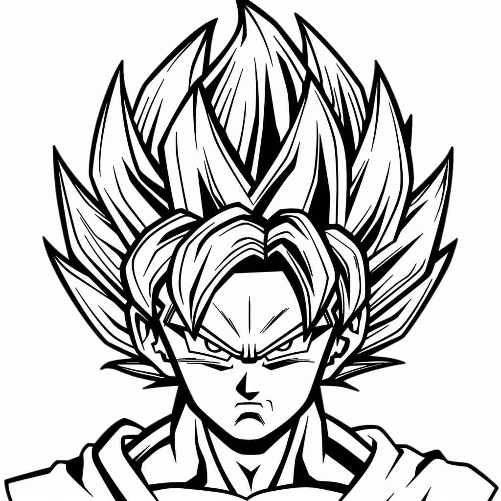 Goku Ausmalbilder 165