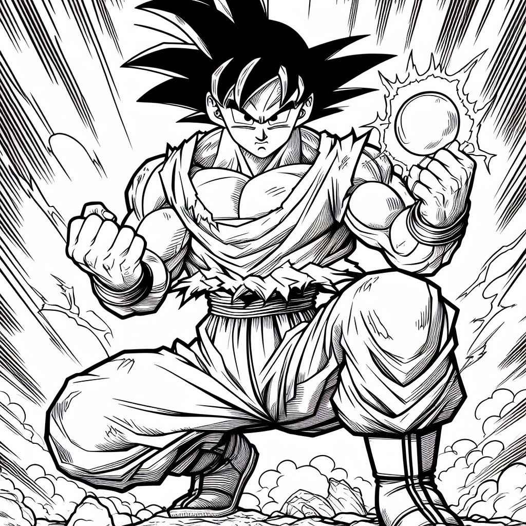 Goku Ausmalbilder 193