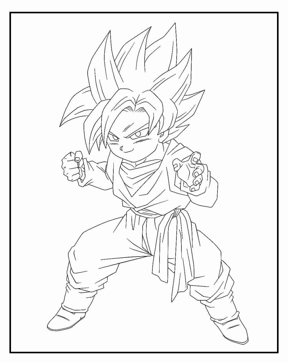 Goku Ausmalbilder 207
