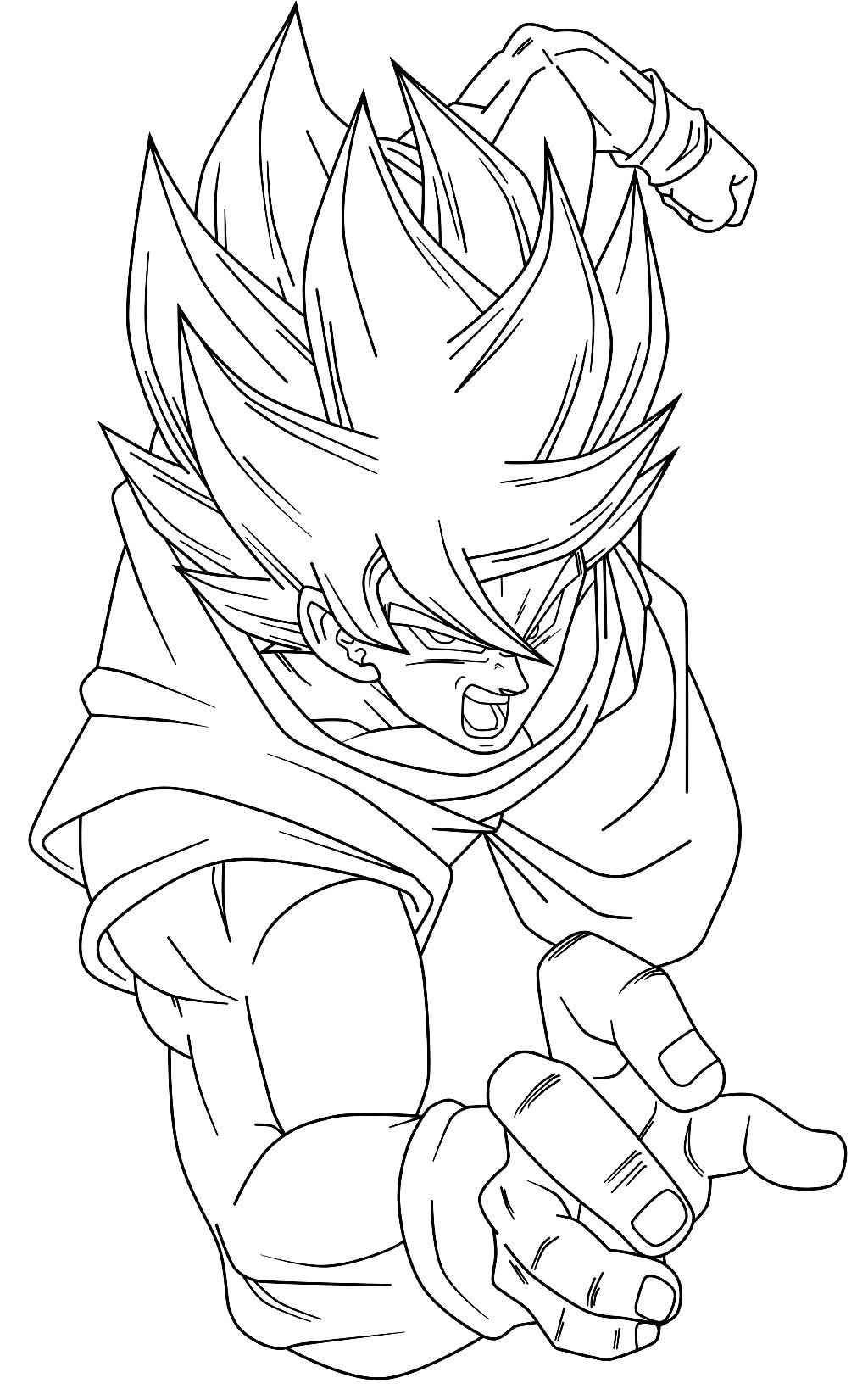 Goku Ausmalbilder 252