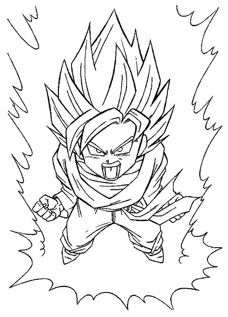 Goku Ausmalbilder 292