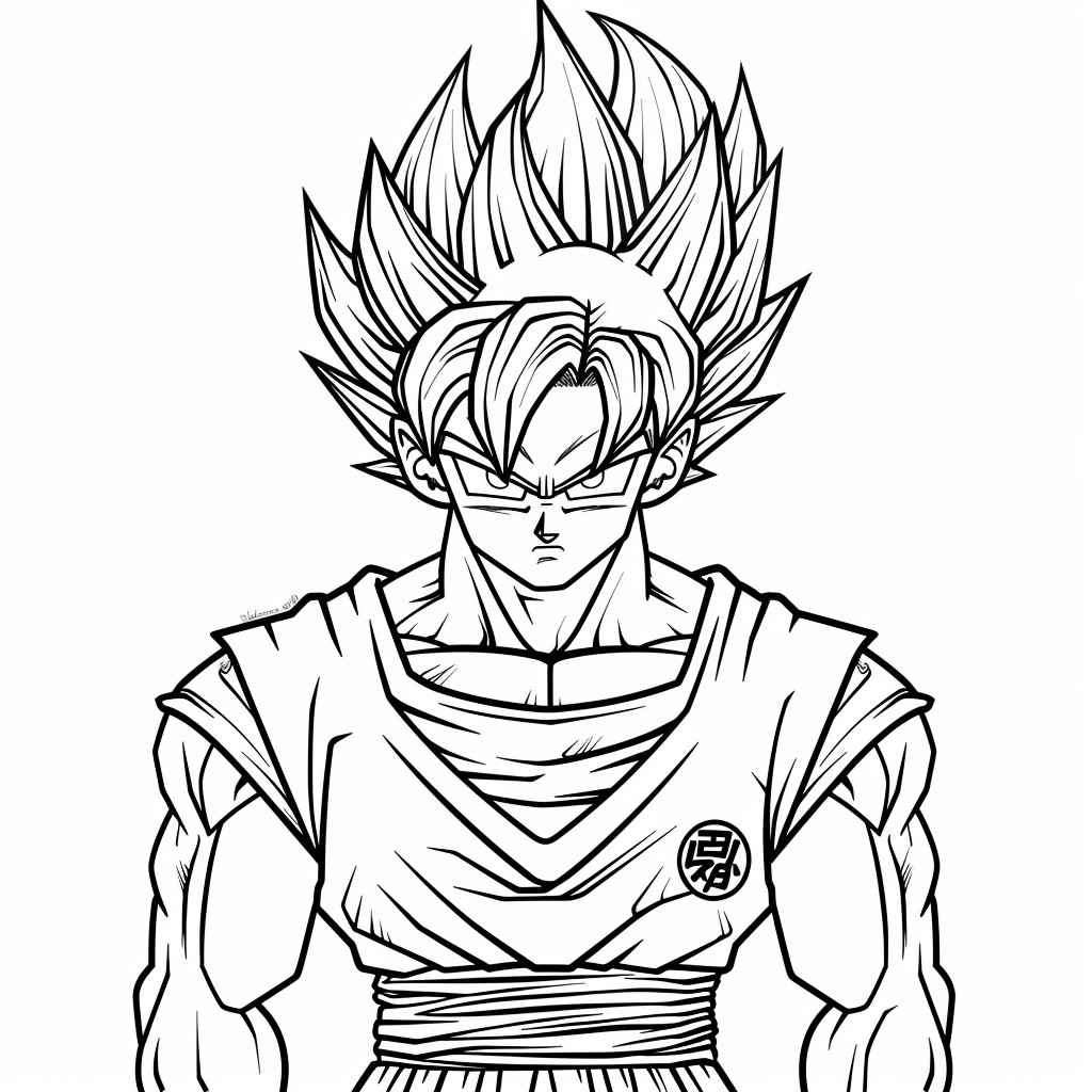 Goku Ausmalbilder 370