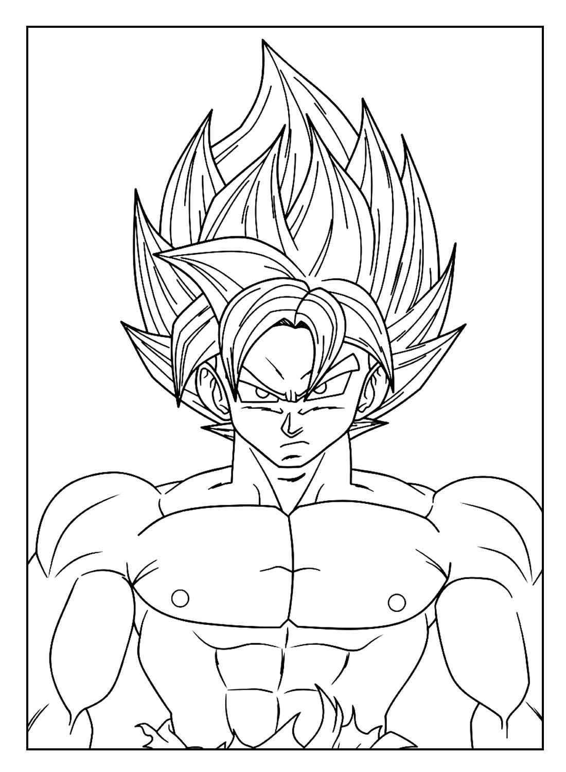 Goku Ausmalbilder 409