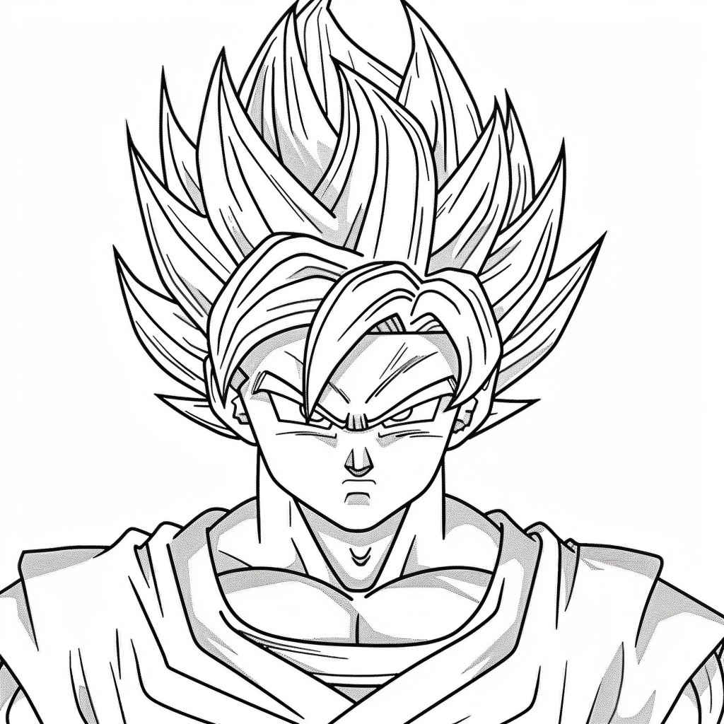 Goku Ausmalbilder 533