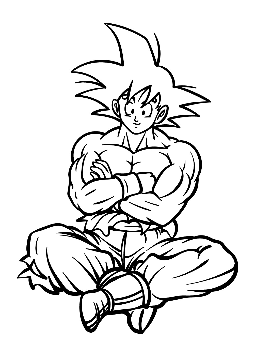 Goku Ausmalbilder 567