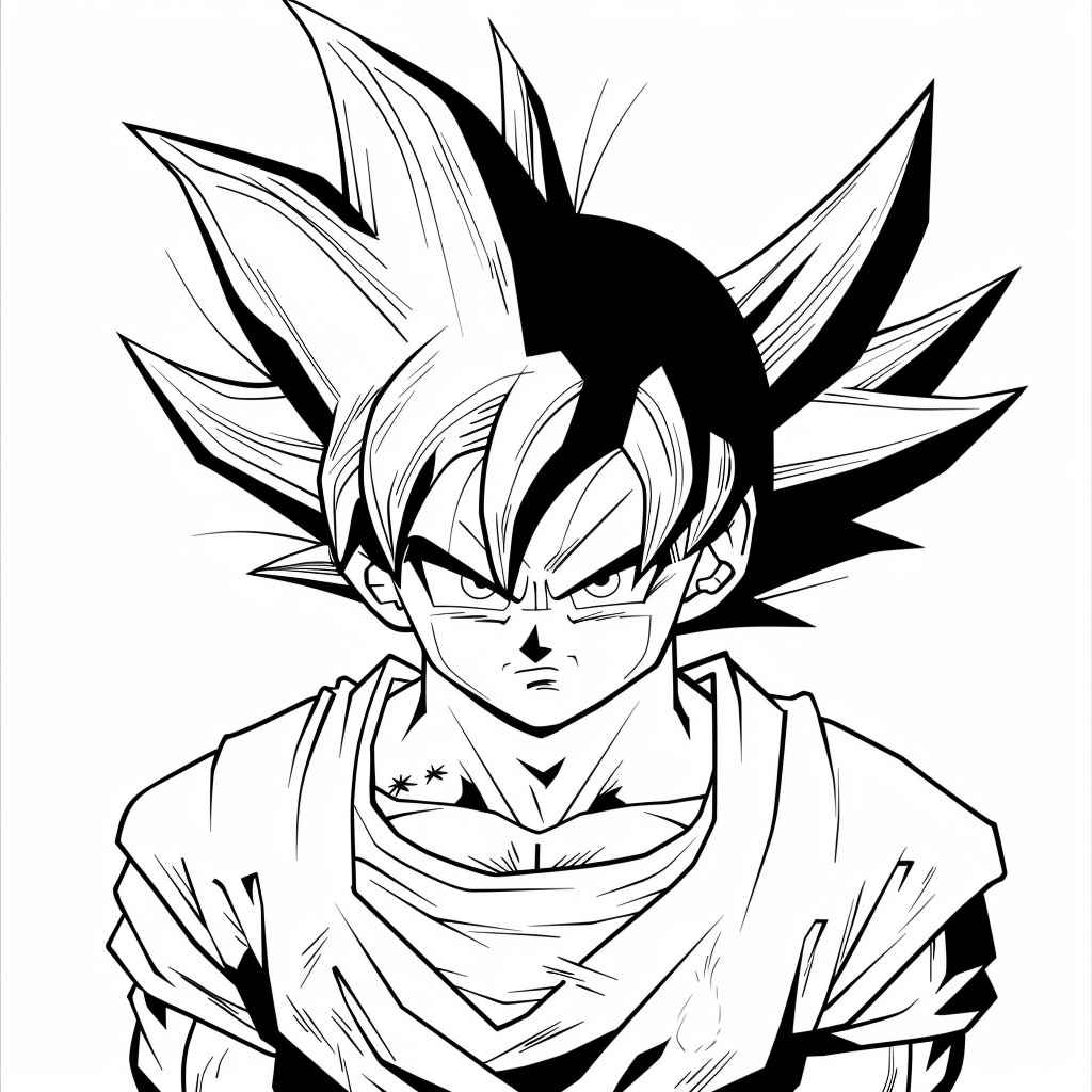 Goku Ausmalbilder 631