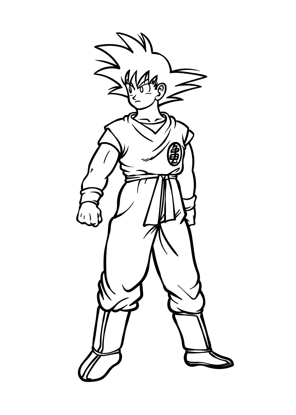 Goku Ausmalbilder 633