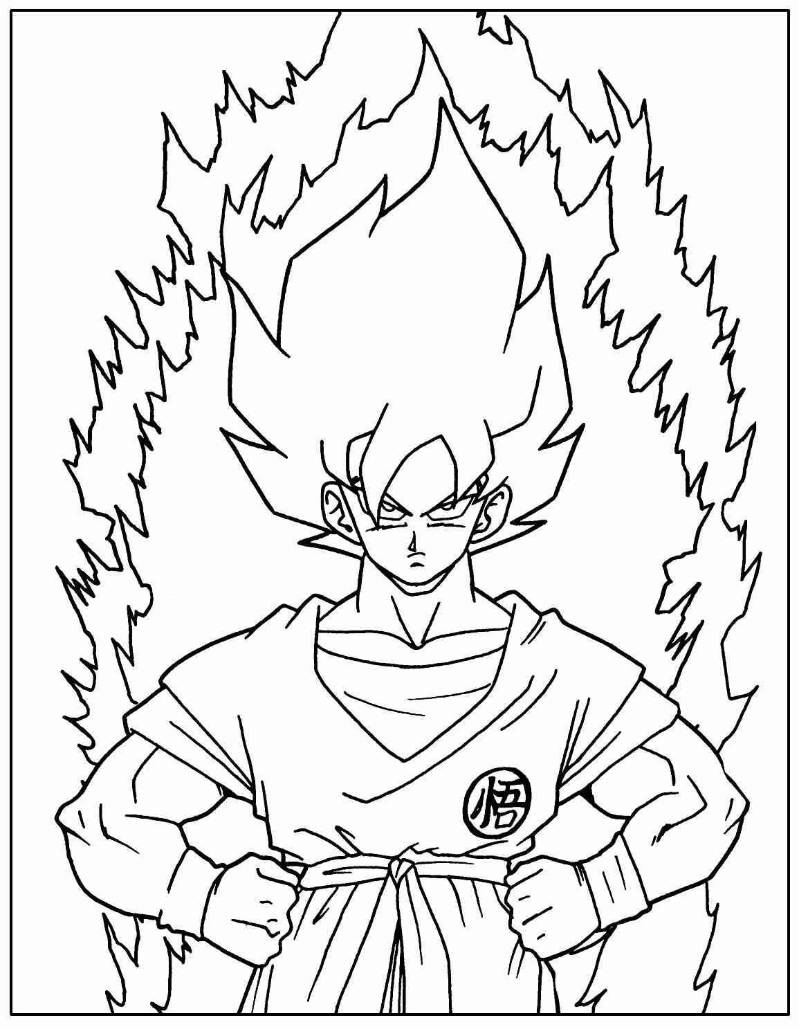 Goku Ausmalbilder 677